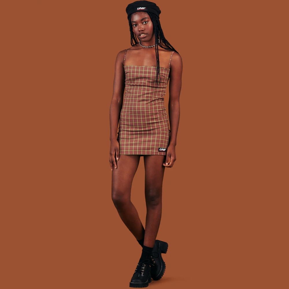 UNIF O-Ren Plaid Dress - Picture 3 of 11